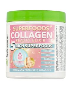 Intenson Collagen Beauty elixir - koktajl kolagenowy w proszku - 165g