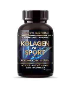 Intenson kolagen sport + witamina C - 90 tabletek