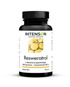 Intenson - Resweratrol - 60 kapsułek
