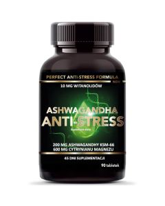 Intenson Ashwagandha Anti-Stress - Precz ze stresem - 90 tabletek