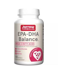 Jarrow Formulas EPA-DHA Balance - Omega 3 - 600 mg 120 kaps.