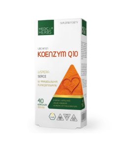 Medica Herbs Koenzym Q10 Ubichinon - 40 kapsułek