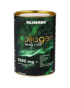 Solherbs Collagen Beauty i Slim - kolagen w saszetkach - 30 saszetek