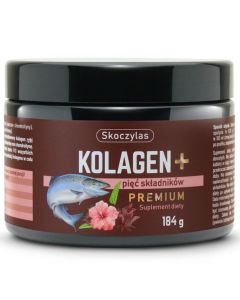 Skoczylas - kolagen z łososia + pięć składników PREMIUM - 184g