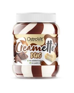 Naturalny Krem Creametto - Doskonała Alternatywa dla Słodkich Kremów - 350 g - Mleczno-orzechowy