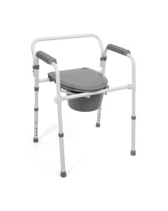Krzesło toaletowe składane z szybkozłączkami - model TGR-R KT 618