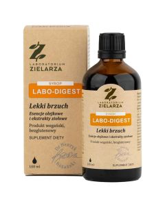 Laboratorium Zielarza Labo-Digest Lekki brzuch - syrop ziołowy - 100ml
