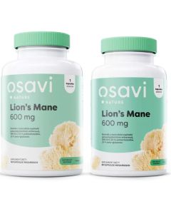 Lion’s Mane 600 mg - 60 kapsułek wegańskich