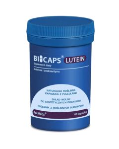 Bicaps Lutein - Tajna broń dla zdrowia Twoich oczu - 60 kapsułek
