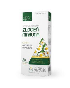 Medica Herbs Złocień Maruna - Naturalne odprężenie - 60 kapsułek