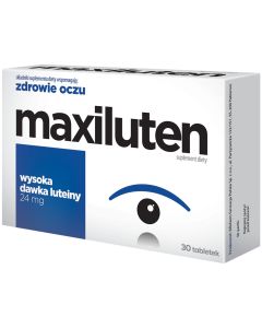 Aflofarm Maxiluten - zdrowie oczu - 30 tabletek