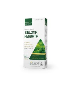 Medica Herbs - Zielona herbata w kapsułkach - 60 kapsułek