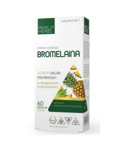 Medica Herbs Bromelaina Przód