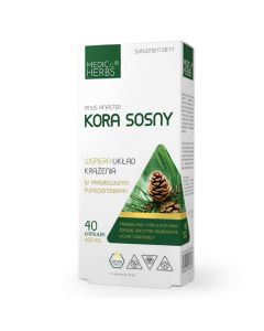Medica Herbs Kora sosny - 40 kapsułek