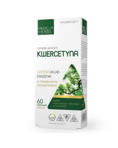 Medica Herbs Kwercetyna - na krążenie i alergie - 60 kapsułek