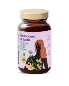 Health Labs - Menopause Natural+ ogranicza uderzenia gorąca i nadmierną potliwość - 60 kapsułek