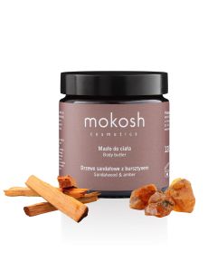 Mokosh - Masło do ciała - Drzewo sandałowe z bursztynem - 120 ml