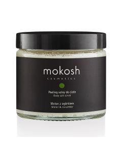Mokosh - Melon z ogórkiem peeling solny do ciała - 300 ml
