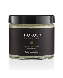 Mokosh - Zielona kawa z tabaką peeling solny do ciała - 300 ml
