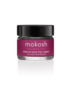 Mokosh - Wygładzająco-oczyszczająca maska do twarzy - Figa z węglem - 15/60 ml