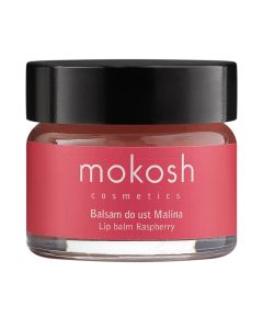 Mokosh Balsam do ust Malina - Intensywna pielęgnacja i soczysty smak malin - 15 ml