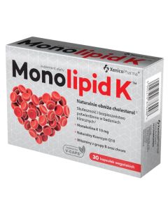 Xenico Pharma Monolipid K, 30 kaps. Vcaps