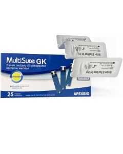 Diather MultiSure GK Ketone paski testowe - 25 sztuk