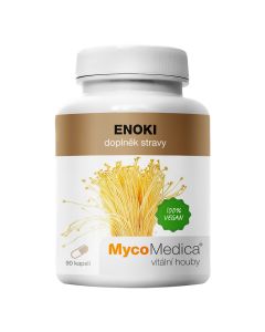 MycoMedica -  Enoki w optymalnym stężeniu - 90 kapsułek