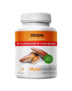 MycoMedica - Reishi 50% polisacharydów 20% beta-glukanów - 90 kapsułek