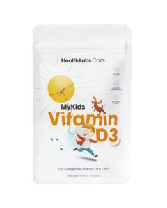 Health Labs - MyKids Vitamin D3 - Wegańska witamina D w żelkach dla dzieci - 60 żelek