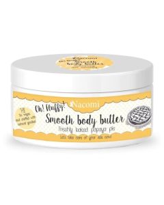 Nacomi Smooth Body Butter masło do ciała Świeże Ciasto i Papaya 100 g