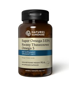 Nature's Sunshine Super Omega 3 EPA - Stabilizacja hormonalna - 60 kapsułek