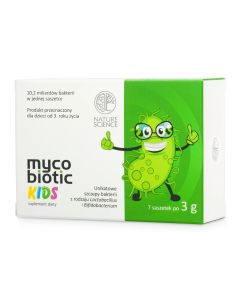 Nature Science - Probiotyk dla dzieci Mycobiotic Kids - 7 saszetek