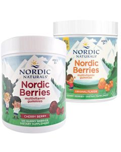 Nordic Naturals Nordic Berries Multiwitamina - różne smaki 120 lub 200 sztuk