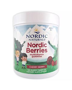 Nordic Naturals Nordic Berries Multiwitamina - smak wiśniowo-jagodowym - 120 żelek