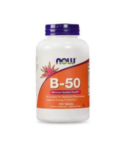 Witamina B-50 Now Foods suplement diety - 250 kaps.