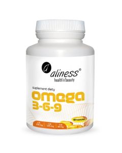 Aliness Omega 3-6-9 270/225/50 mg - 90 kapsułek