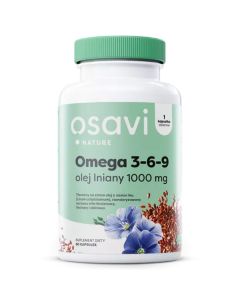 Omega 3-6-9 Olej lniany 1000 mg