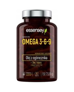 Essensey Omega 3-6-9 - Kapsułki na zdrowe serce - 90 kapsułek
