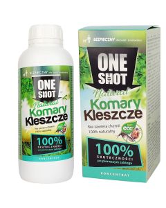 ONE SHOT Natural na komary i kleszcze  KONCENTRAT 250 ml