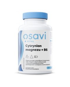 Osavi - Cytrynian Magnezu + B6 -  90 kapsułek