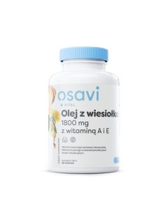 Osavi - Olej z wiesiołka 1800 mg z witaminą A i E - 180 kapsułek