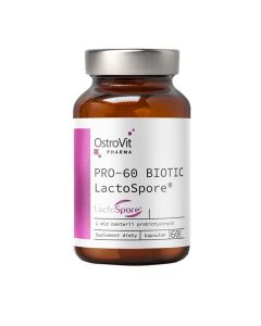 OstroVit Pharma PRO-60 BIOTIC LactoSpore - 60 kapsułek