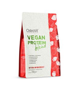OstroVit Vegan Protein 700 g - truskawka