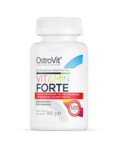 OstroVit Vit&Min Forte - zestaw witamin i minerałów - 120 tabletek