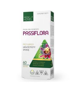Medica Herbs Passiflora - Naturalna pomoc w stresie - 60 kapsułek