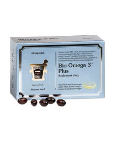 Pharma Nord Bio-Omega 3 Plus - kapsułki ze skoncentrowanym olejem rybim - 90 kapsułek