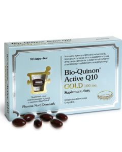 Pharma Nord Bio-Quinon Active Q10 GOLD 100 mg-Prawidłowy metabolizm energetyczny - 30 sztuk