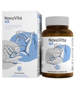 PLT NovuVita Vir - suplement wspomagający płodność u mężczyzn - 30 kapsułek