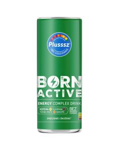 PLUSSSZ - Born Active - Energy Complex Drink - 250 ml 